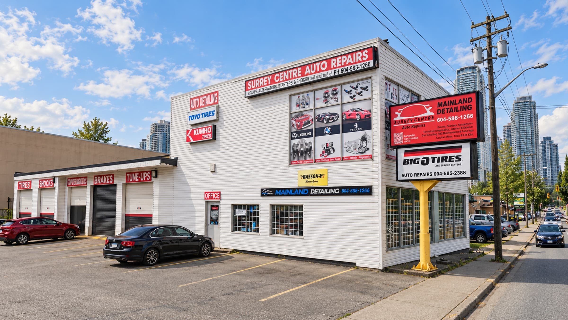 Big O Tires Surrey storefront